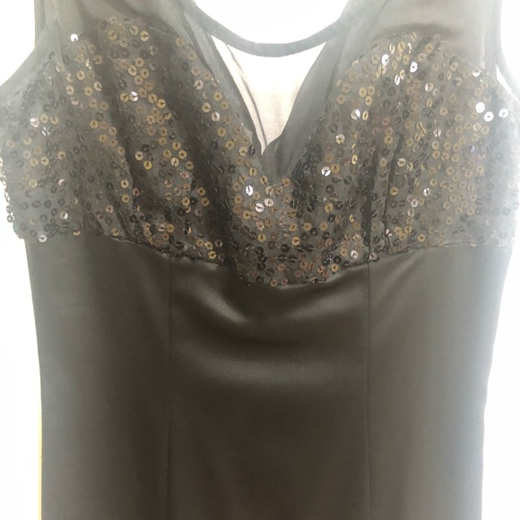 Sample Vintage Betsey Johnson Little Black Dress - Picture 4 of 6